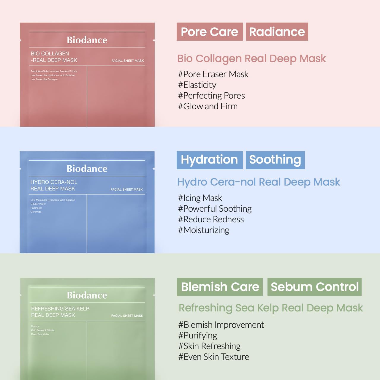 Lulla Glow Collagen Mask 4 pack